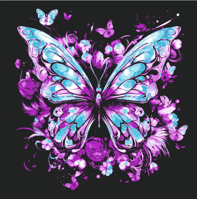 Butterfly Hueforge