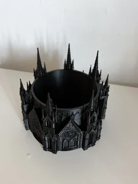 Maceta decorativa: Gothic Cathedral Planter – cathedral Plant Pot — vista de referencia 3