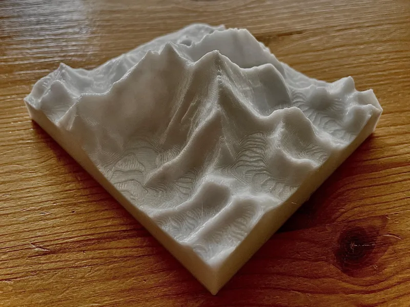 Mount Everest Höhenprofil
