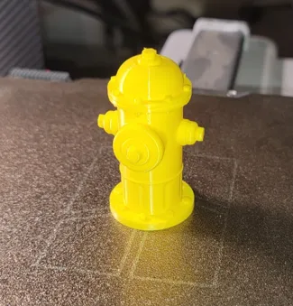 1/10th scale fire hydrant