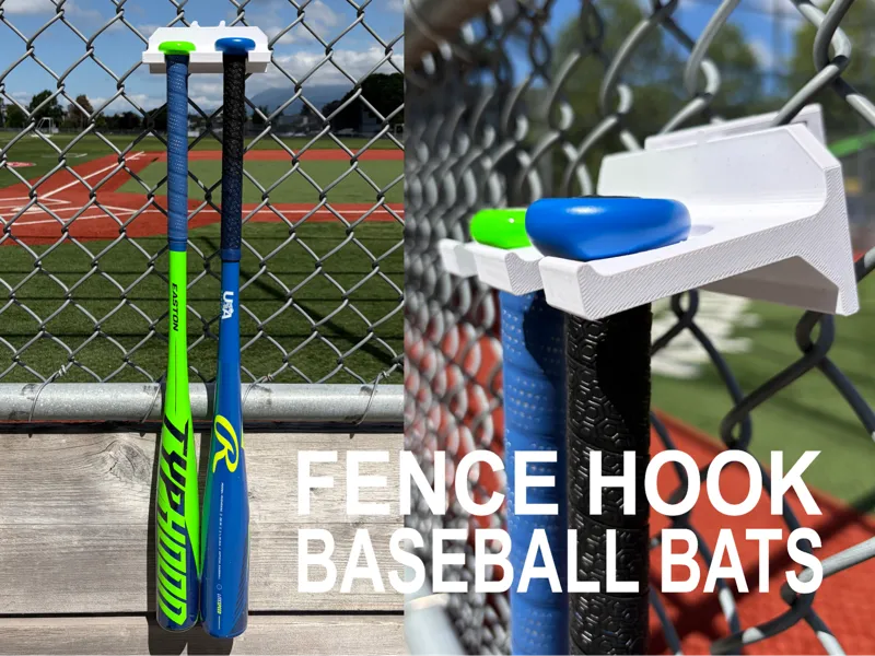 Fence Hook - Baseball Bat Edition