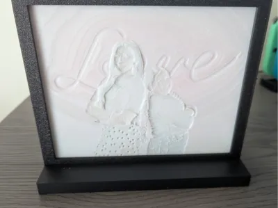 Lithophane Frame for 152x122 Lithophane Print
