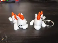Figure and keychain