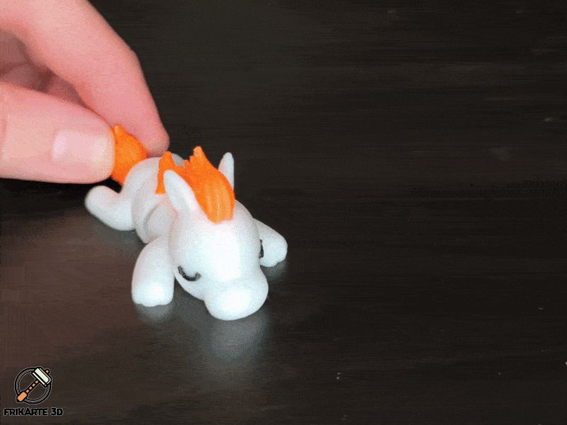 Flexi Sleeping Baby Fire Horse