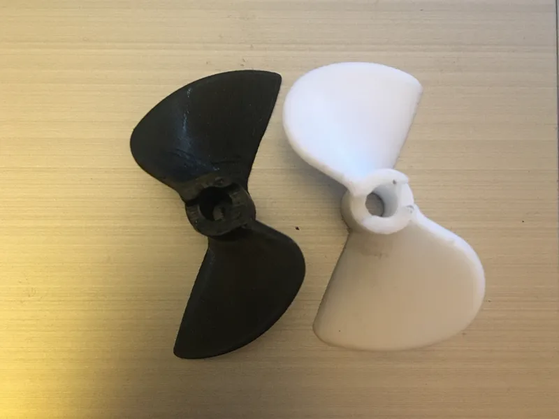 RC boat 4 mm shaft 42 mm small feather propeller