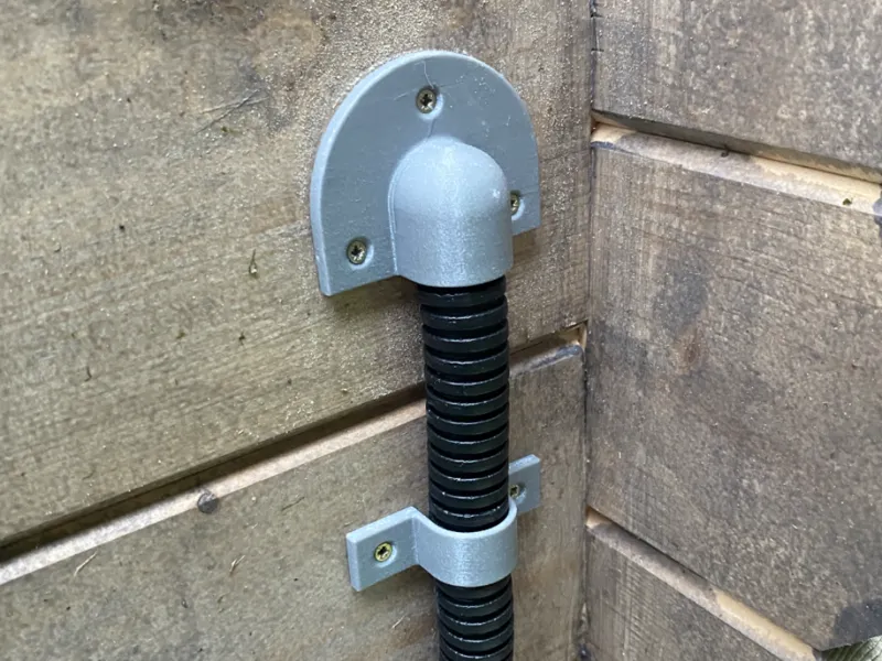 Holder for 20mm Corrugated Conduit