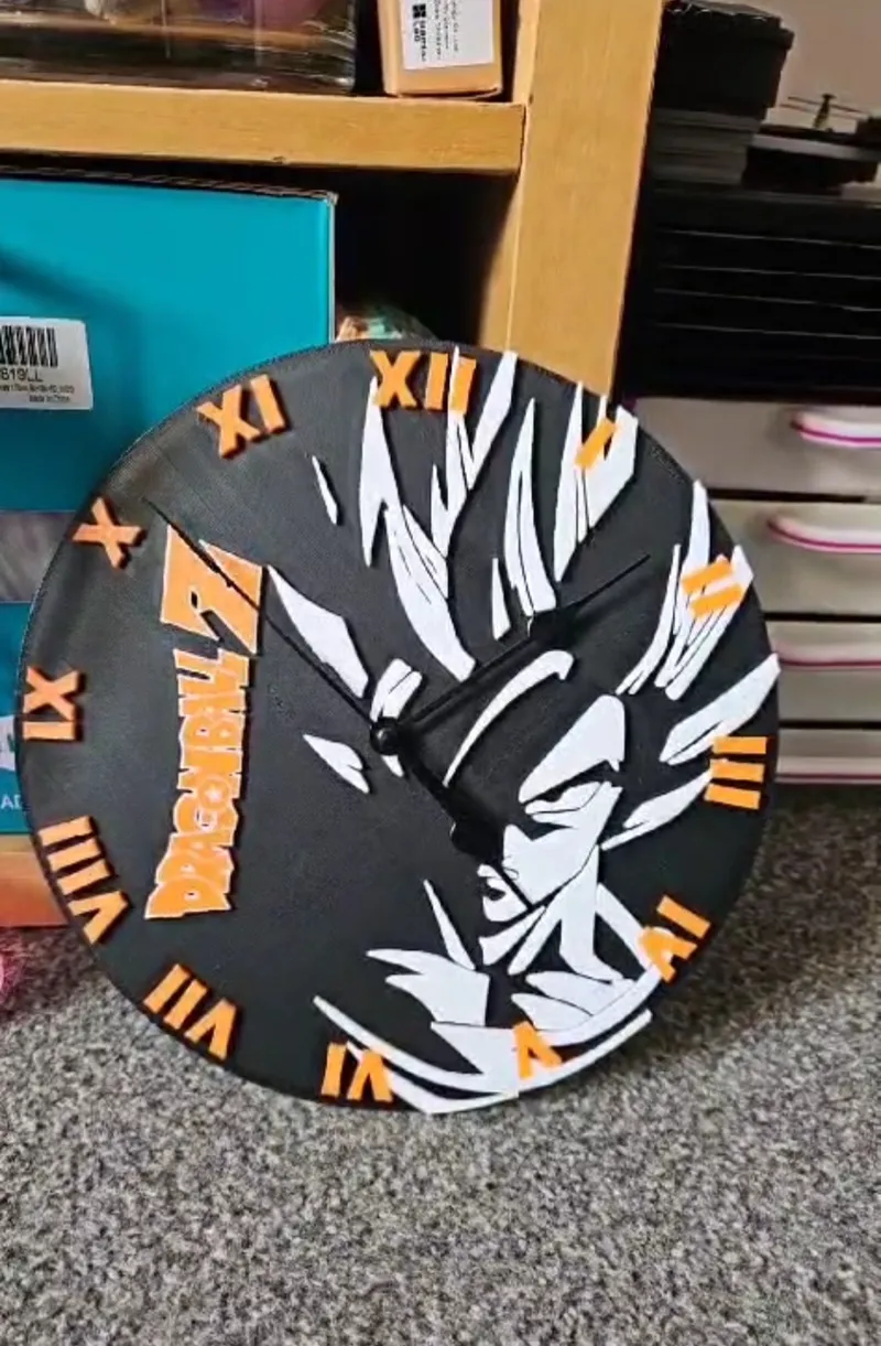 Dragon ball z clock