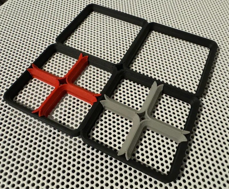 Half-Size Gridfinity Baseplate Divider