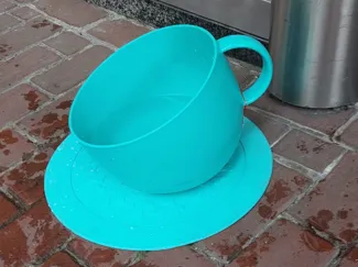 Dog drinking bowl - Bird feeder - coffee mug