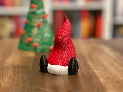 Knitted Christmas Gnome