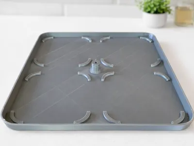 Coaster for 4 Seedling Pots Flower Pot 