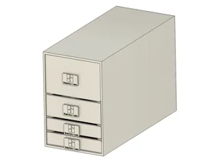 Porta oggetti stampante Bambulab H2D