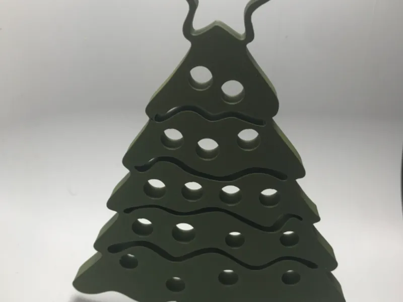 2d simple  Christmas tree