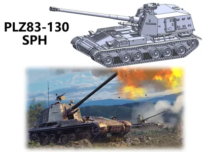1:72 PLZ83-130 Self-Propelled Howitzer [War Thunder]