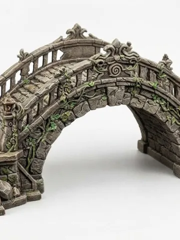 Escenografía en miniatura: Terrain Bridge — vista de referencia 2
