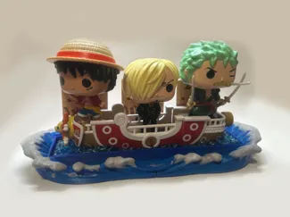 One Piece Kinder Funko Pop Display Base