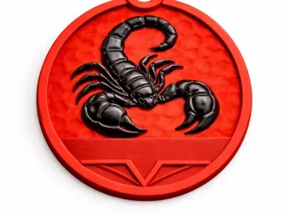 chaveiro escorpiao