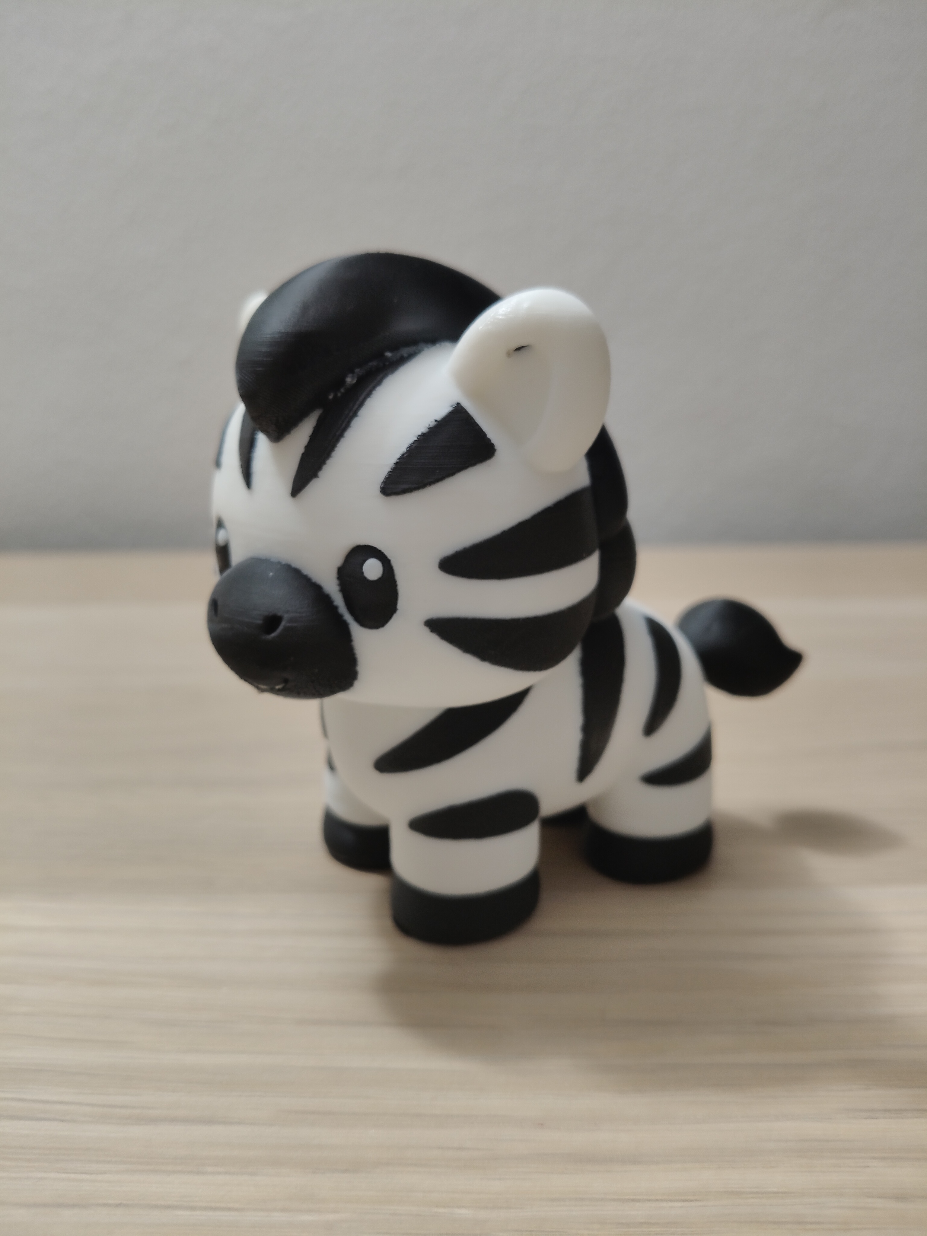 Miniatura 2 do modelo 3D Zebra Chibi