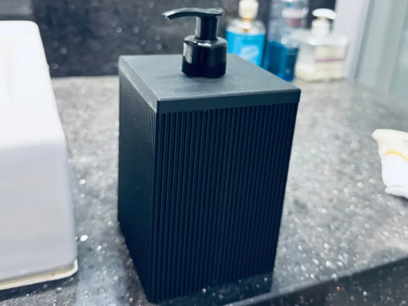 Dispenser porta sabonete líquido 1 litro canelado
