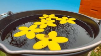 3D Printed Floating Flower Pad for Bees