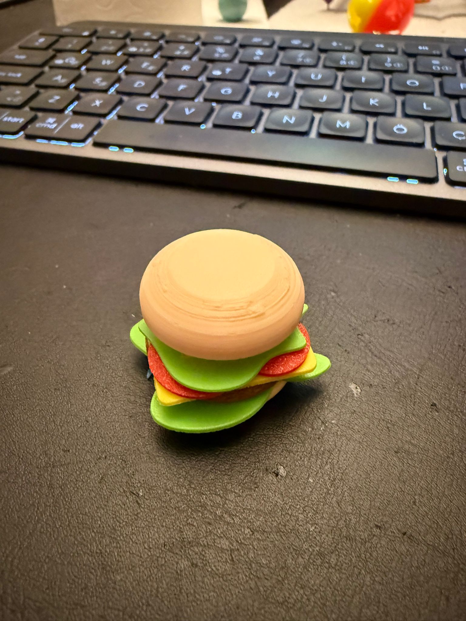 Miniatura 3 do modelo 3D Hamburger fidget