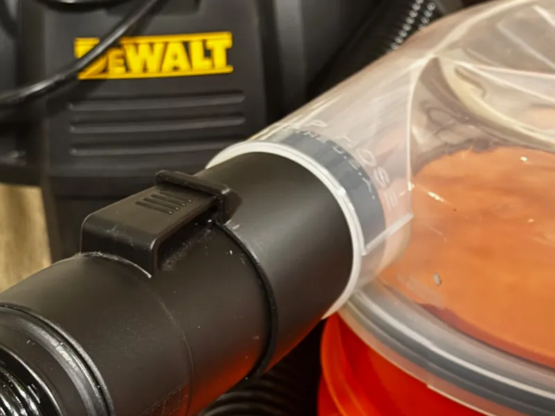 Dustopper to DeWalt Hose Adapter