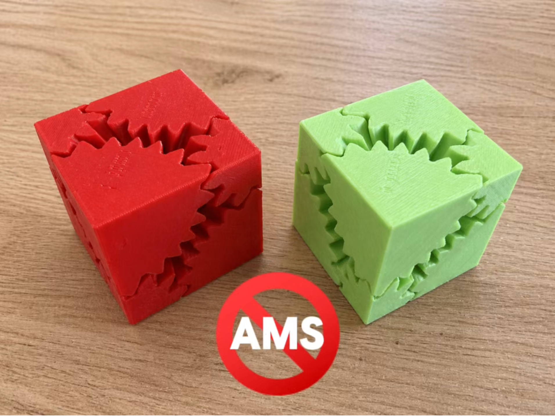Mini Gear Fidget Cube - Easy 3D Printable Design