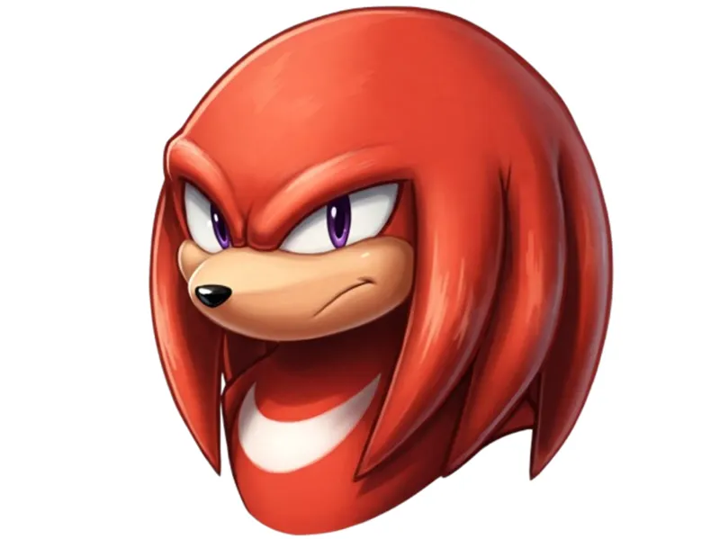 Knuckles Bust Base Included