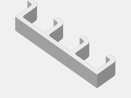 small wall hat rack
