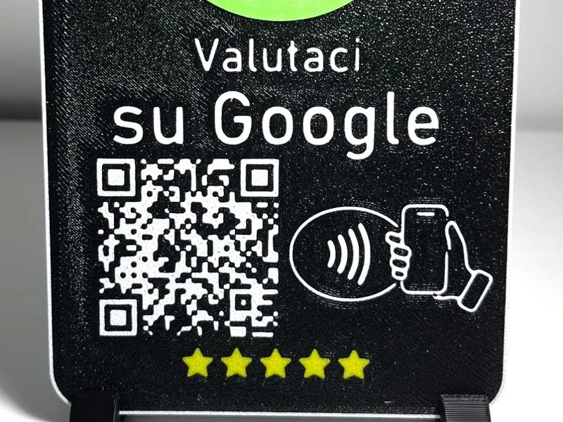 Stand Google Reviews QR