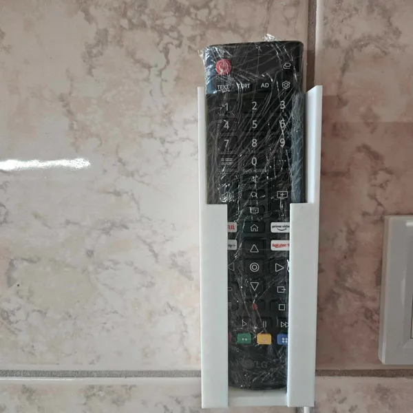 Support mural pour télécommande TV