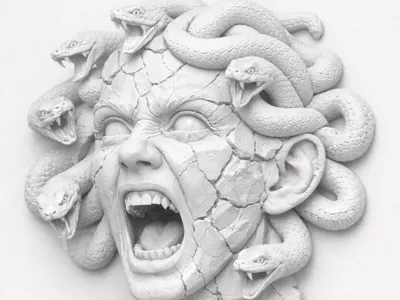 Medusa Wall Art