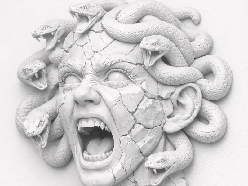 Medusa Wall Art