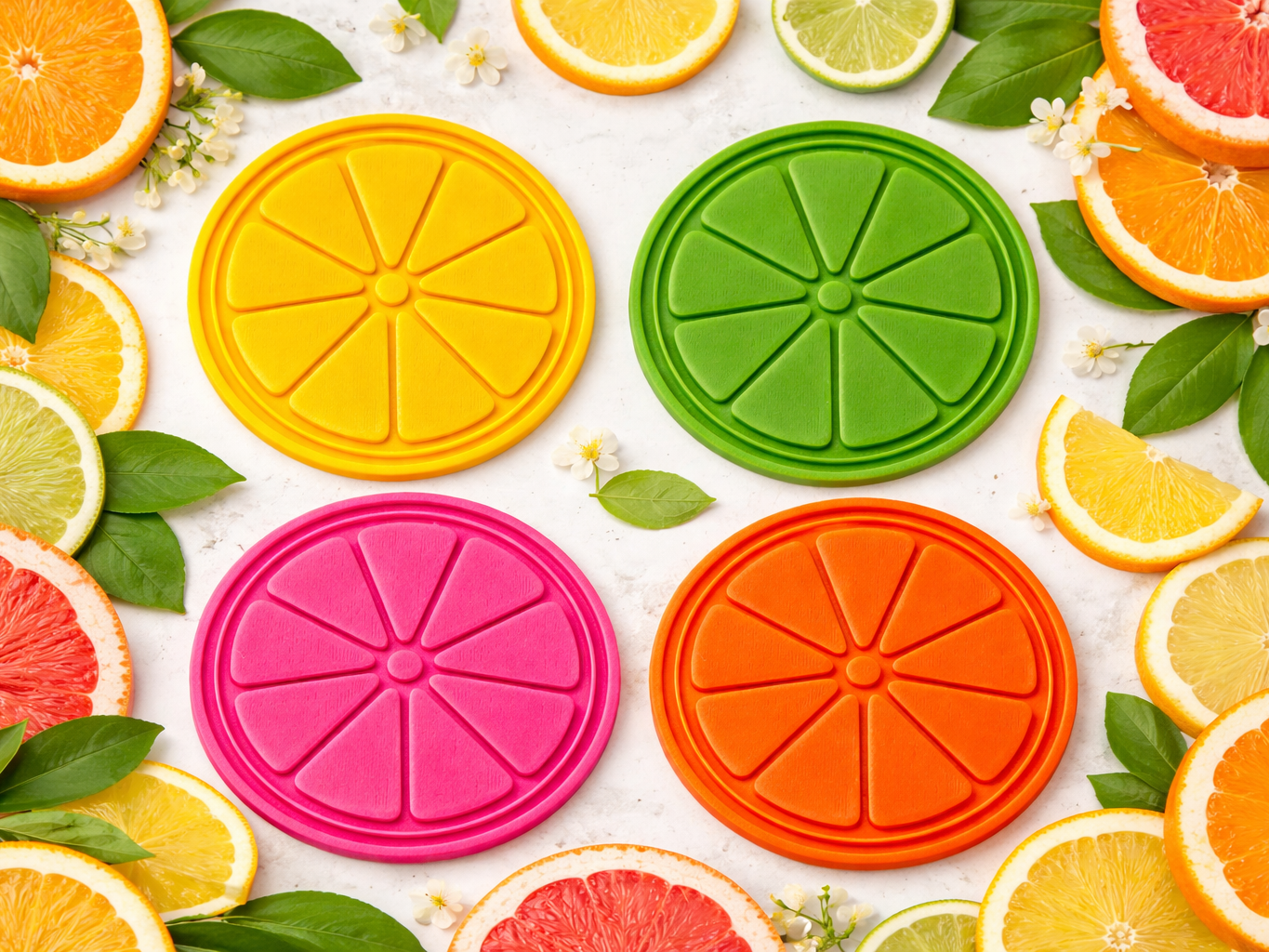 Citrus Splash Coaster 1 Color No AMS