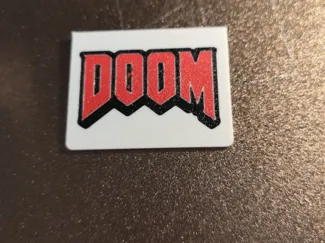 Memorable Games Floppies Coasters - Doom Colorized