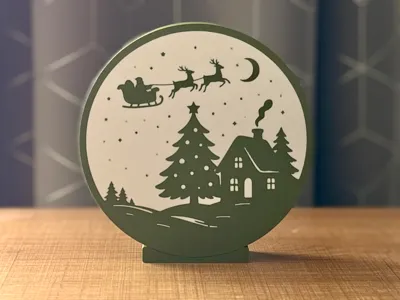 Santa Claus Lightbox