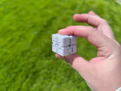 Mini Infinity Fidget Cube Print-in-Place