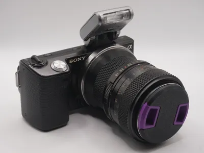 M42 to Sony E (NEX) adapter and M42 cap