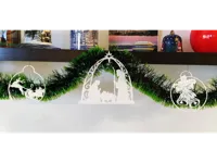Décoration de crèche de Noël — photo 1