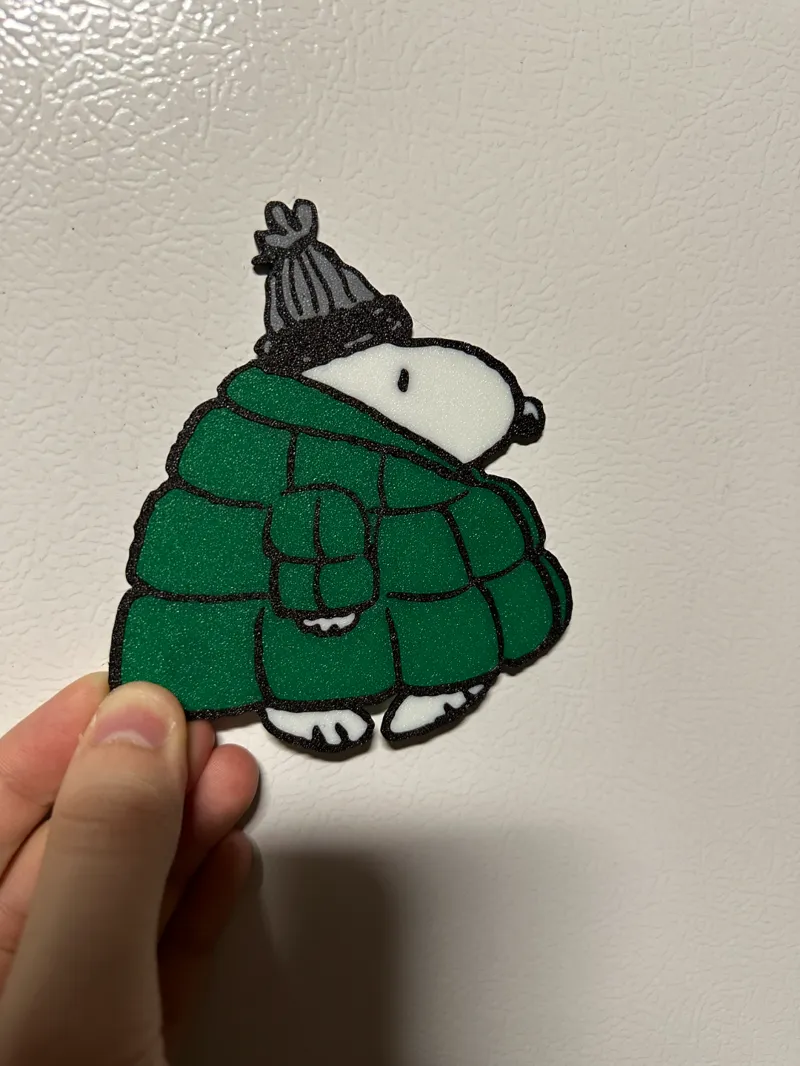 Snoopy in Puffer Jacket