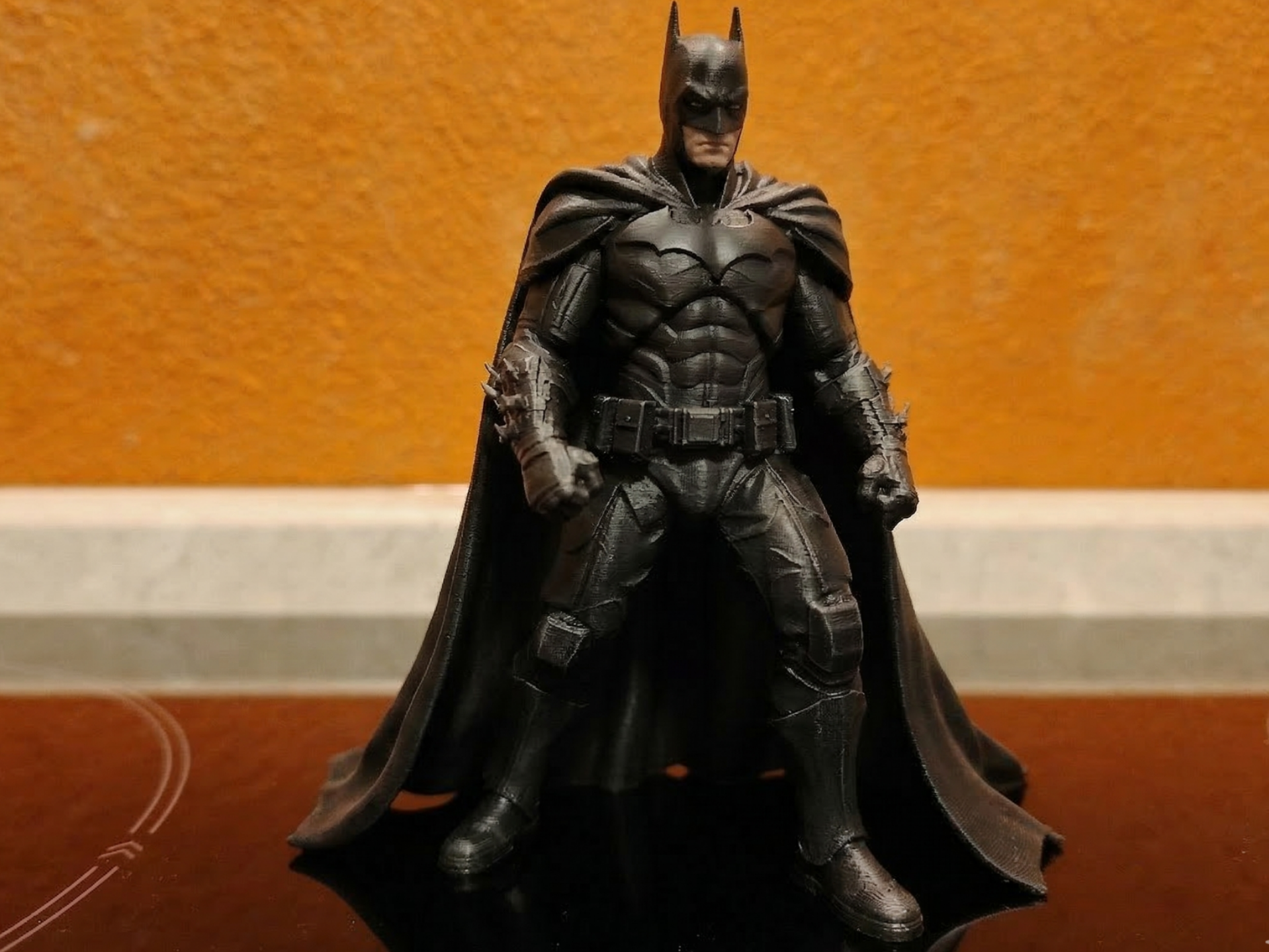 Dark Knight Sentinel - Heroic Standing Pose