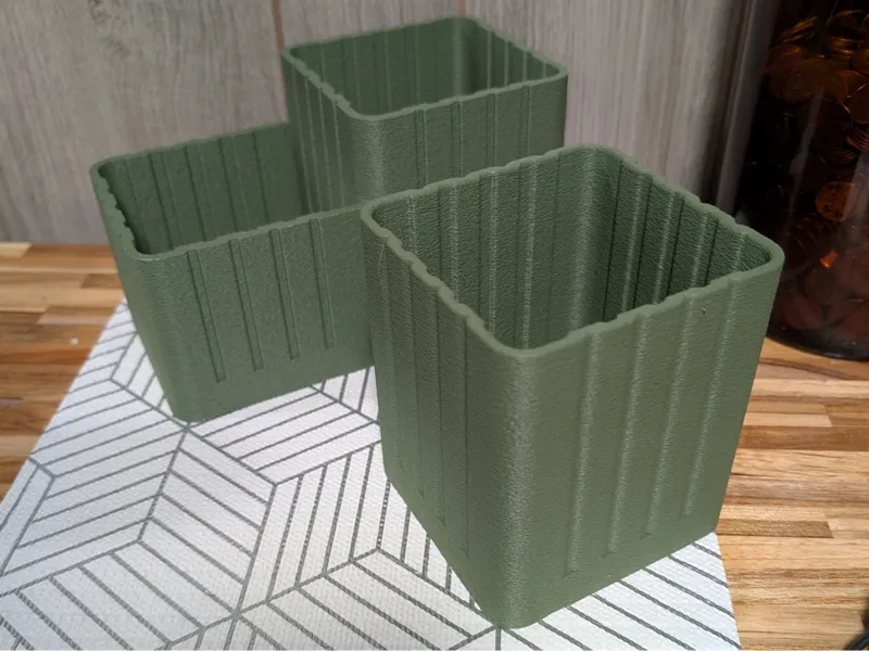 Modern Square Pencil Holder 