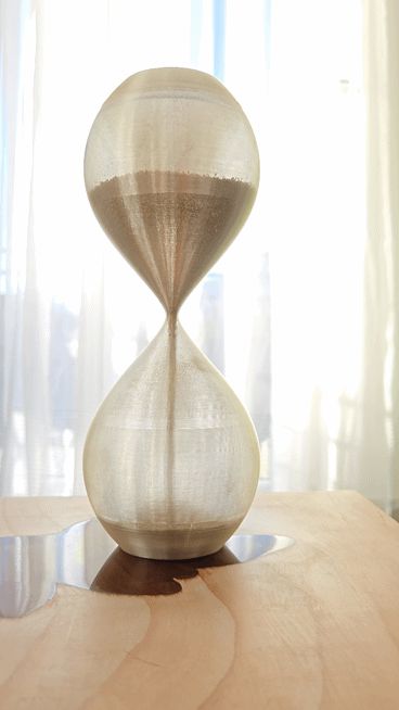 HOURGLASS TRANSPARENT