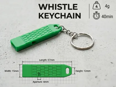Keychain Whistle