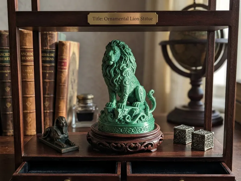 Ornamental Lion Statue