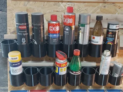 Sprey holder