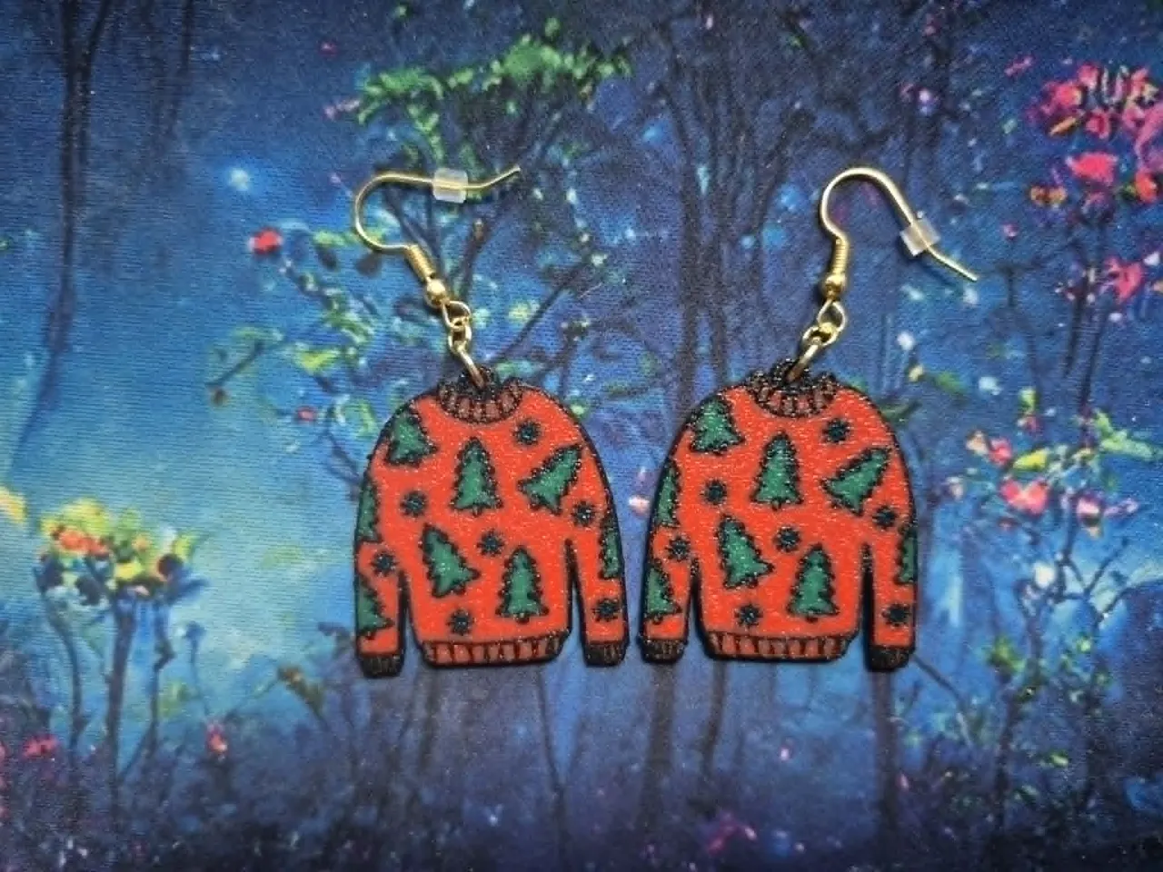 Ugly Sweater Earrings view 2
