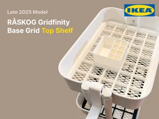 Raskog Gridfinity Base Grid 2026 Top Shelf
