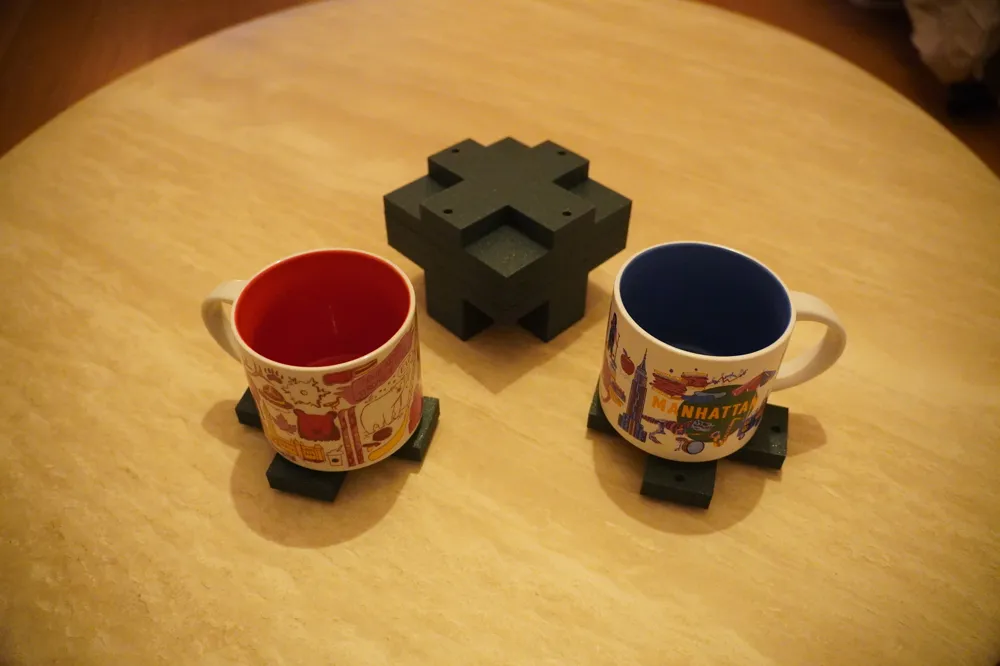 Fractal Modular Coaster Set - Free 3D Print Model - MakerWorld