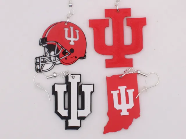 Indiana Hoosiers Earrings